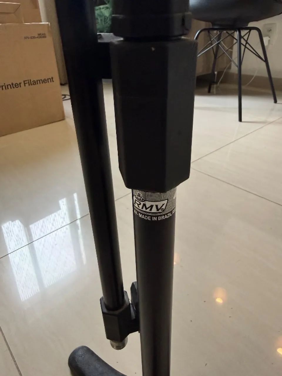 Pedestal de Microfone RMV Short - Base Redonda - Modelo Baixo - Foto 2
