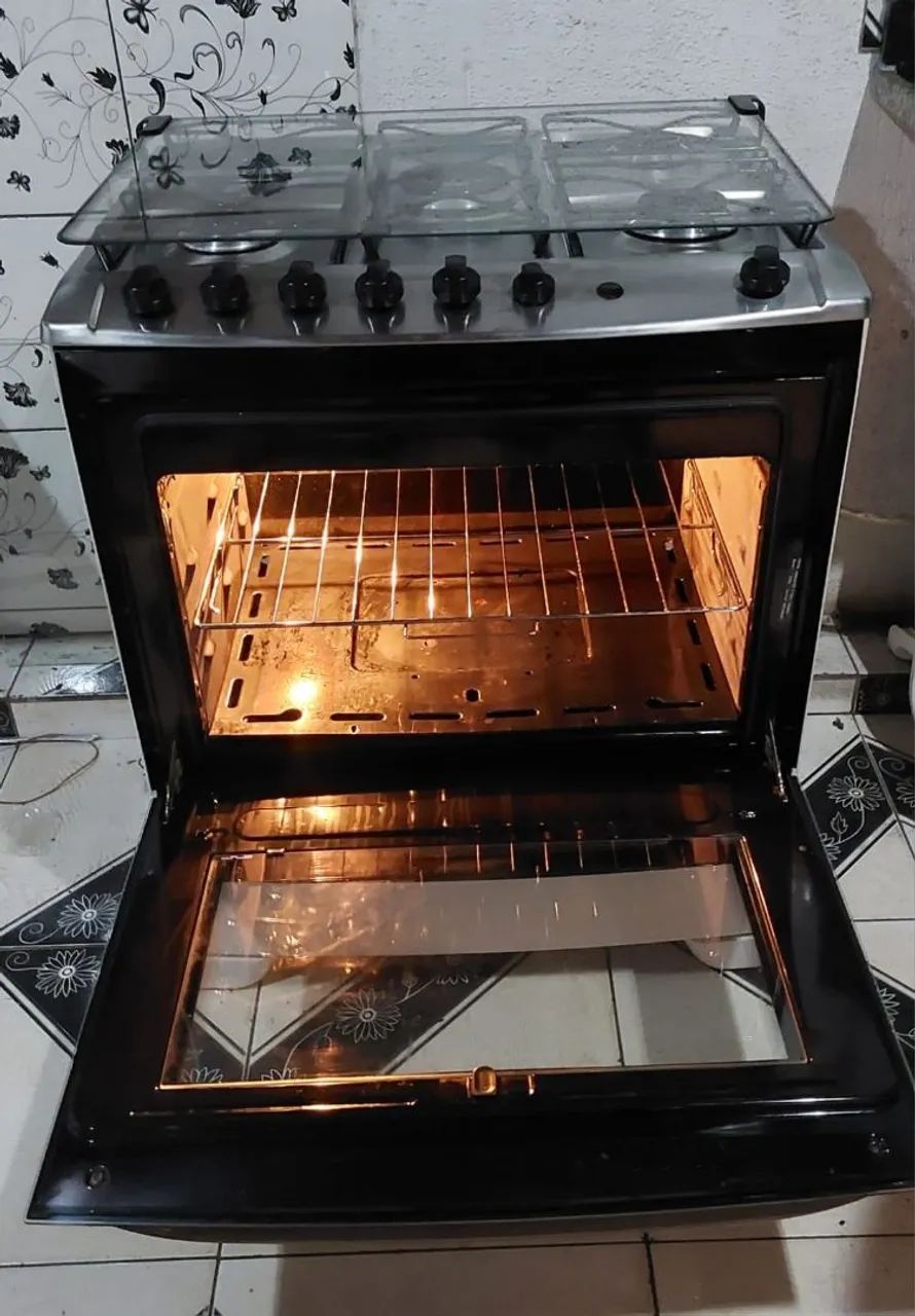 Fogão electrolux 5 bocas ACENDIMENTO AUTOMÁTICO  - Foto 4