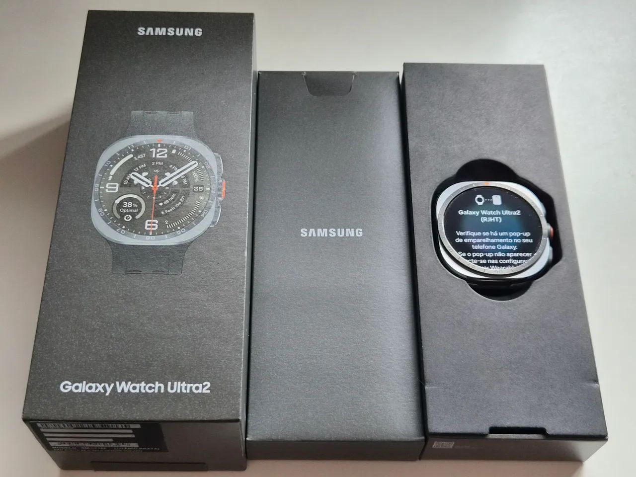 Galaxy watch ultra 2 prata