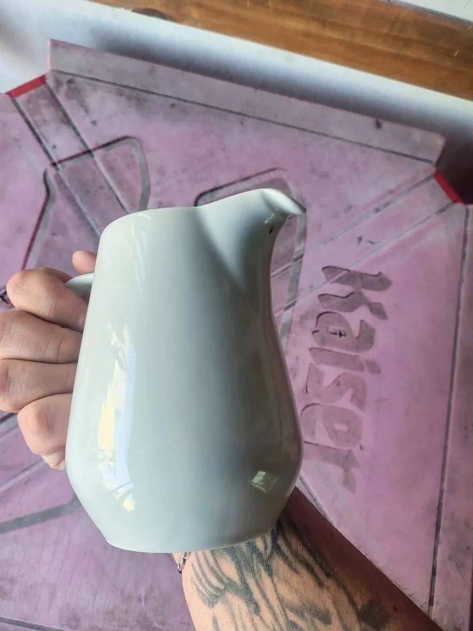 Molheira porcelana antiga  - Foto 2