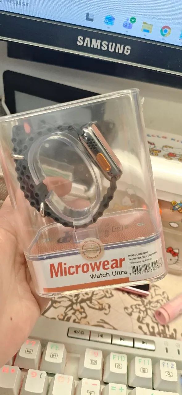Smartwatch Microwear lacrado Ultra Mini 3 - Foto 2