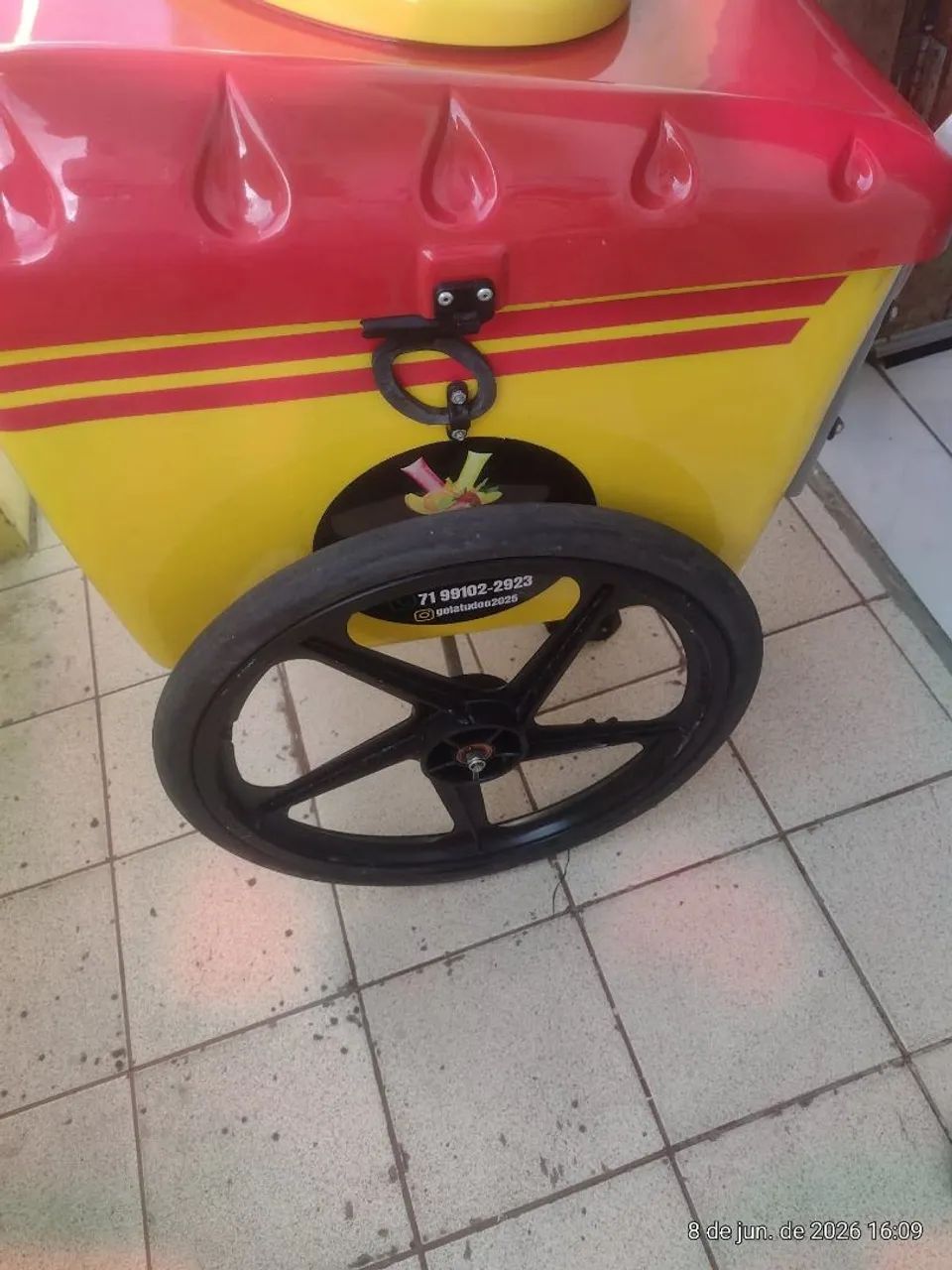 Carrinho de picolé  - Foto 3