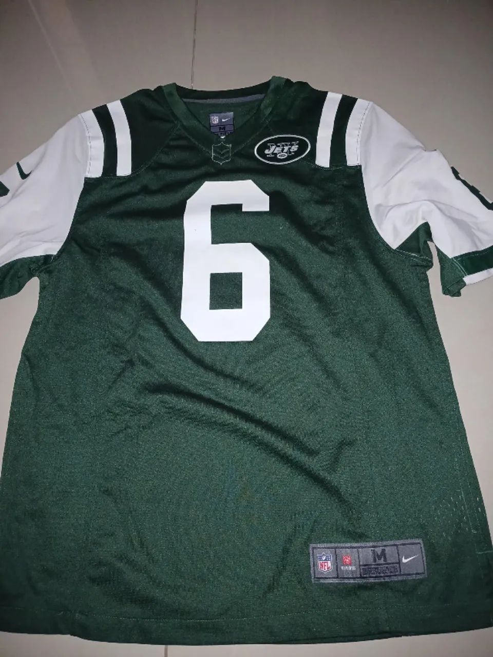 Camisa New York Jets Mark Sanchez Original - Nike On-Field M - Foto 3