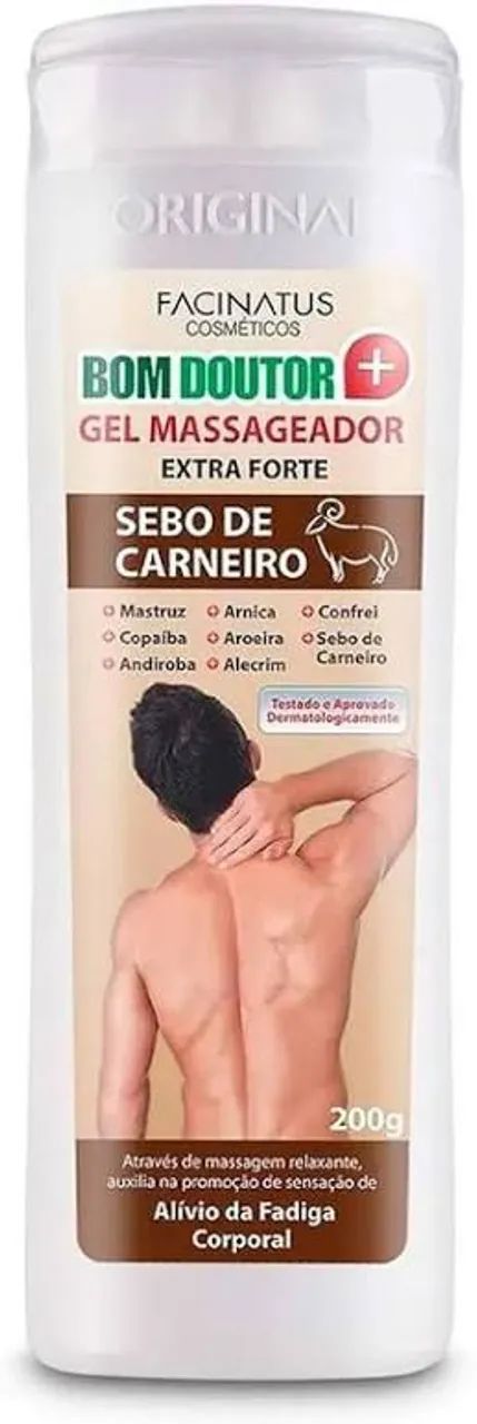 Gel massageador  bom doutor 