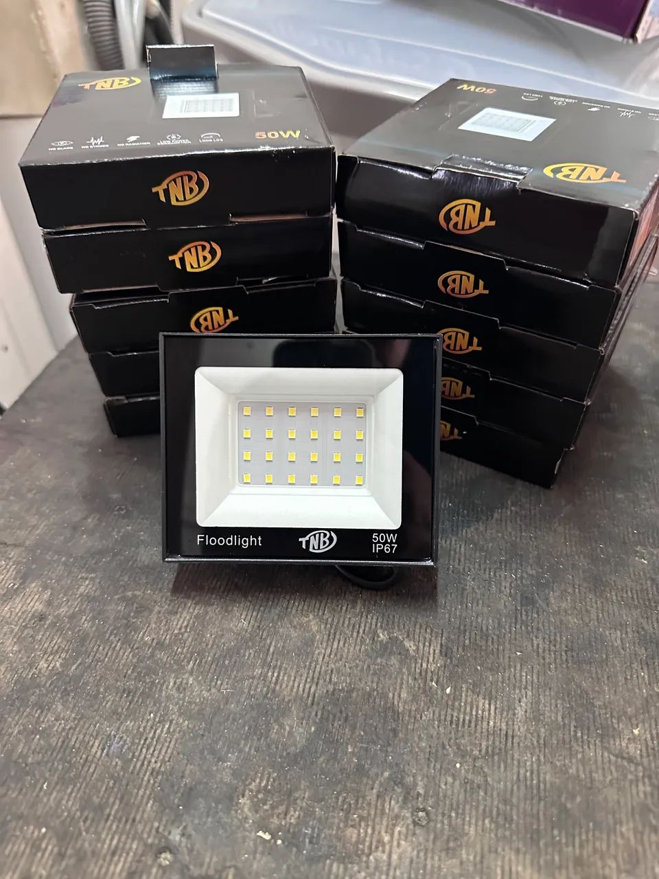  5 refletores 50w slim combino entrega e parcelo  - Foto 2