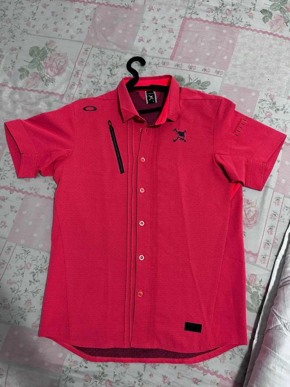 Camiseta Oakley polo skull