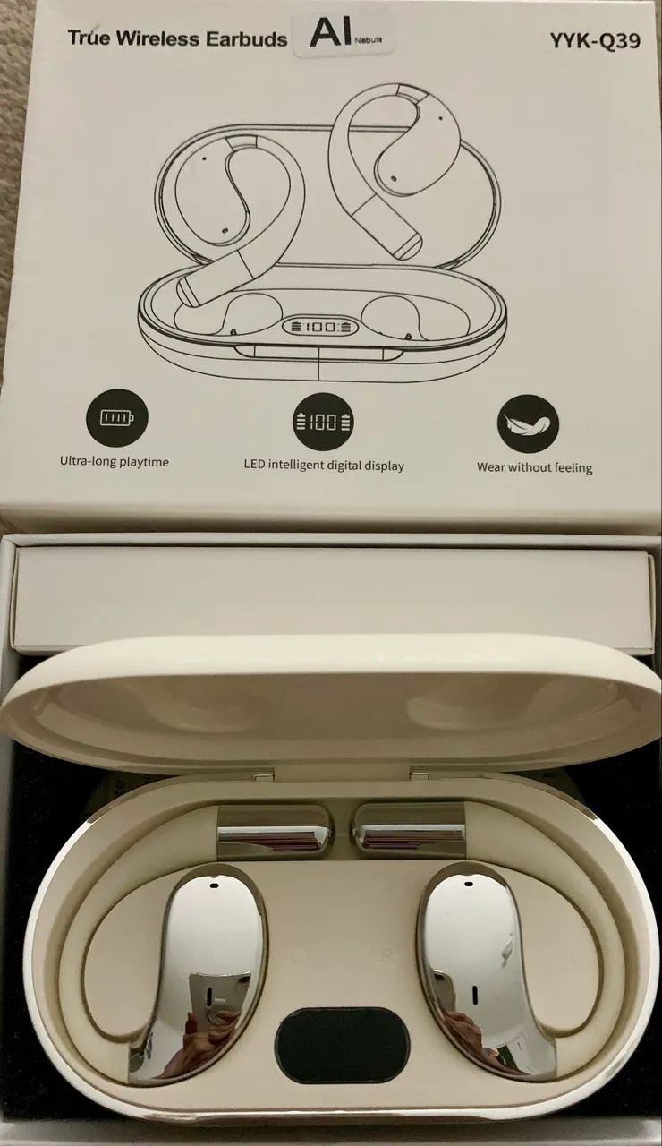 Fone de ouvido tradutor 144 idiomas topleo yyk-q39 sem fio - Foto 5