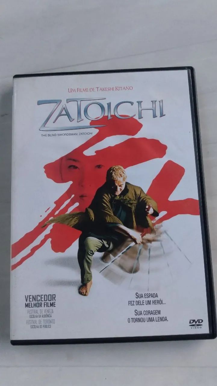 DVD original zatoichi ótimo estado. 