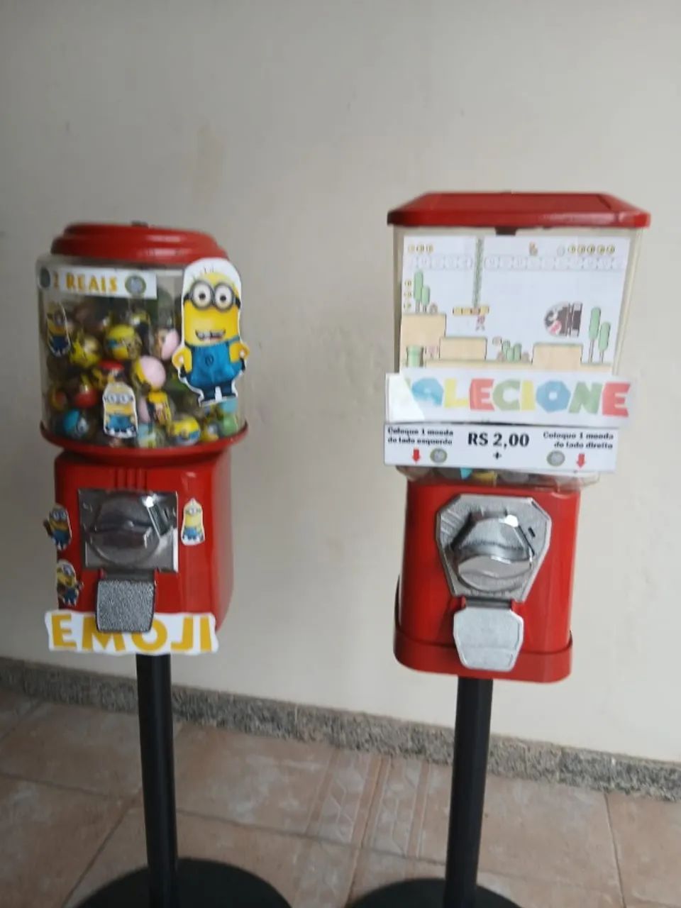 Vending Machine: Máquinas de bolinha (Oportunidade de renda extra)