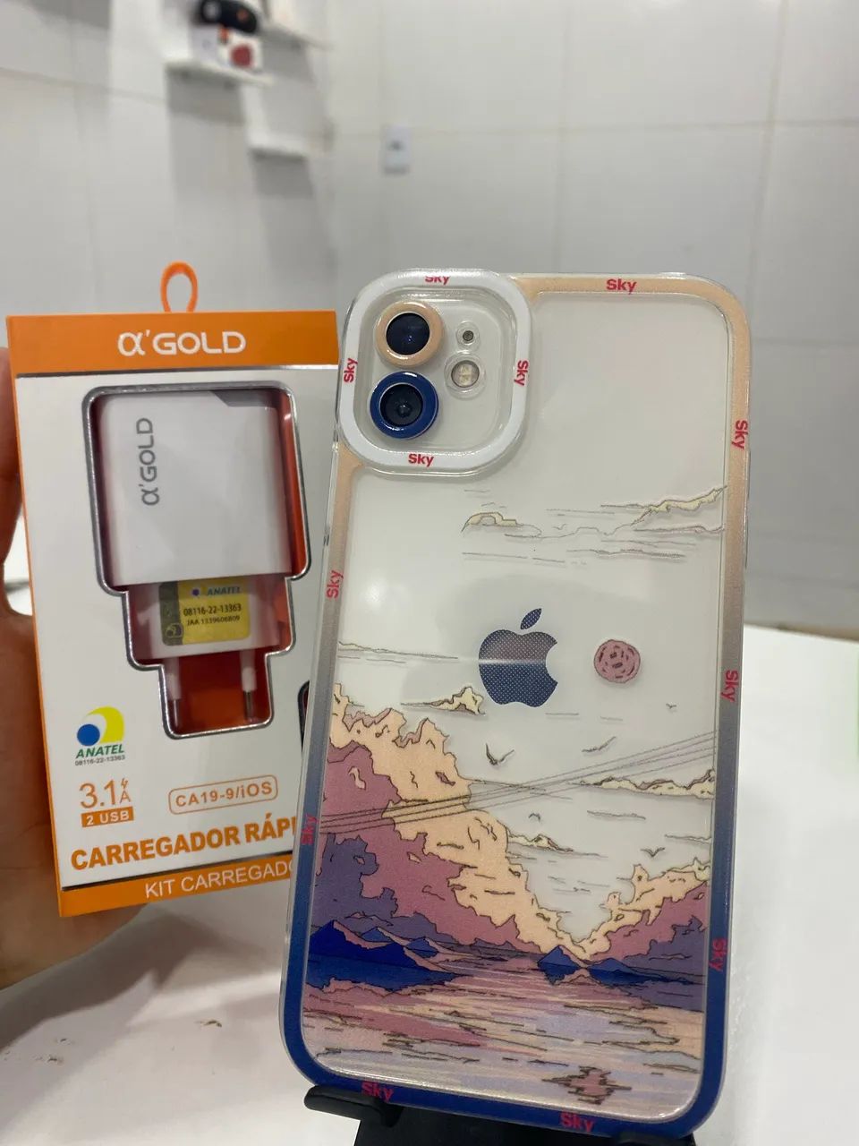 IPhone 11 256GB com nota + carregador  - Foto 3