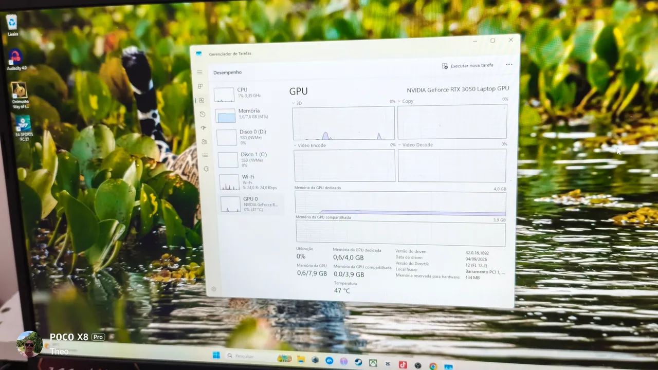 Notebook Asus Tuf Gaming A15 + Ryzen 7 + RTX 3050 - Foto 2