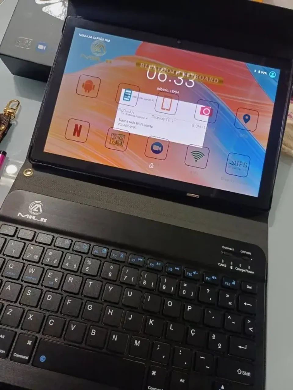 Tablet Pc Mil10 Android 13 256gb Memória 6gb Ram10 Polegadas Tablet Pc Milli UNIFY - Foto 3