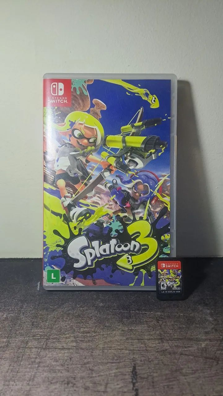 Jogo Splatoon 3 - Nintendo switch 