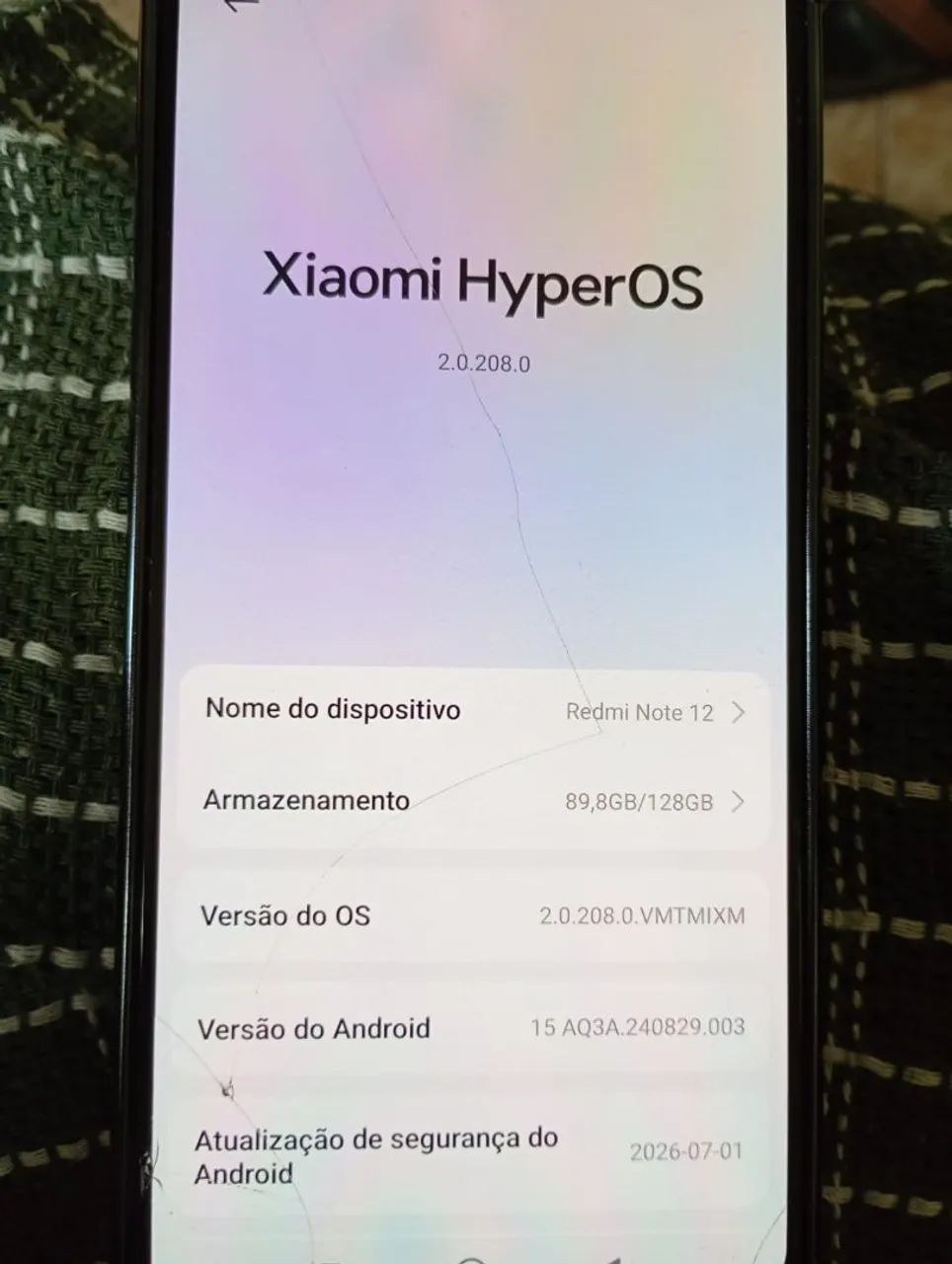 Vendo celular Redimi note 12 em perfeito estado  - Foto 3