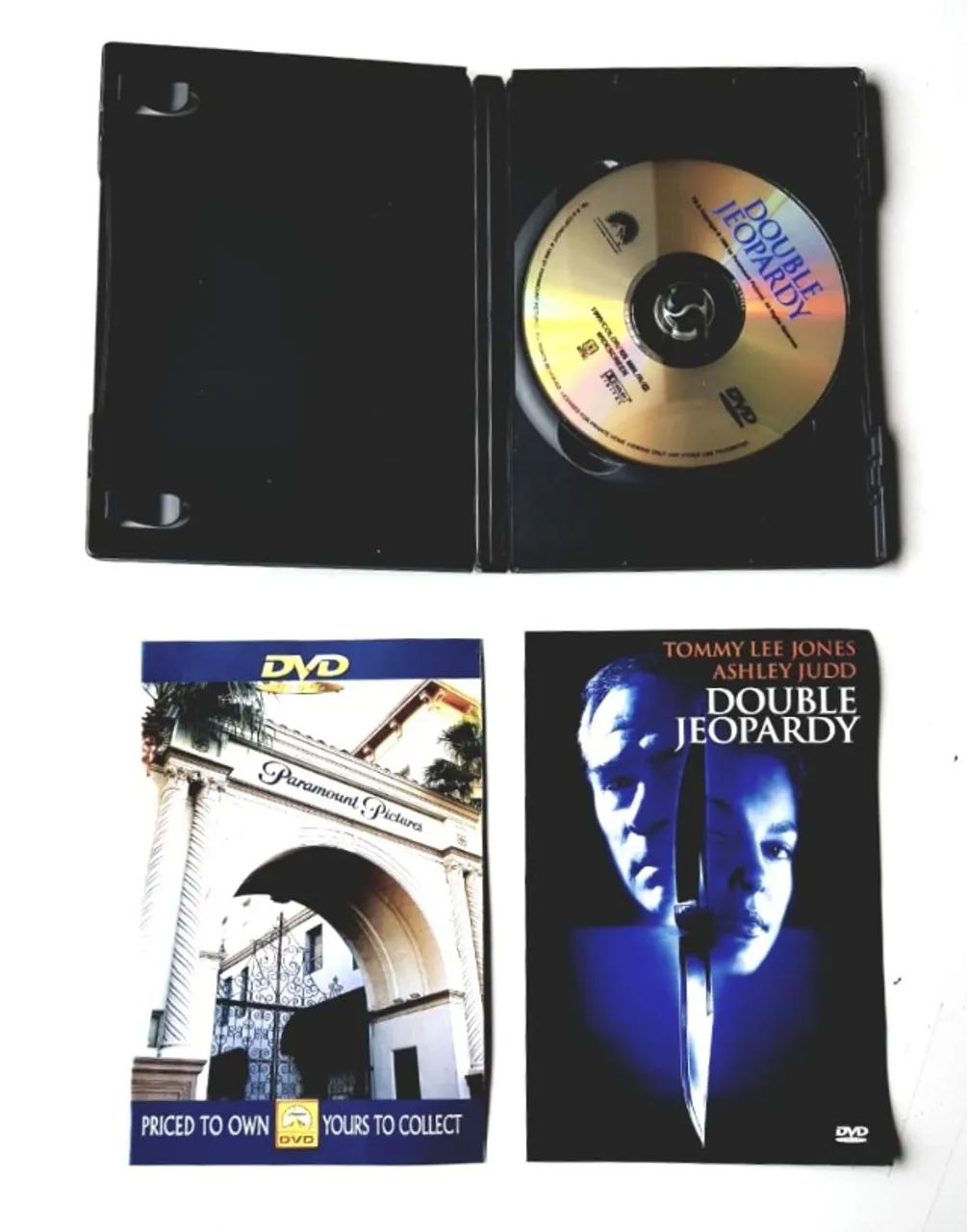 Dvd Importado Original - Double Jeopardy (Tommy Lee Jones) - 1999 - Usado  - Foto 6