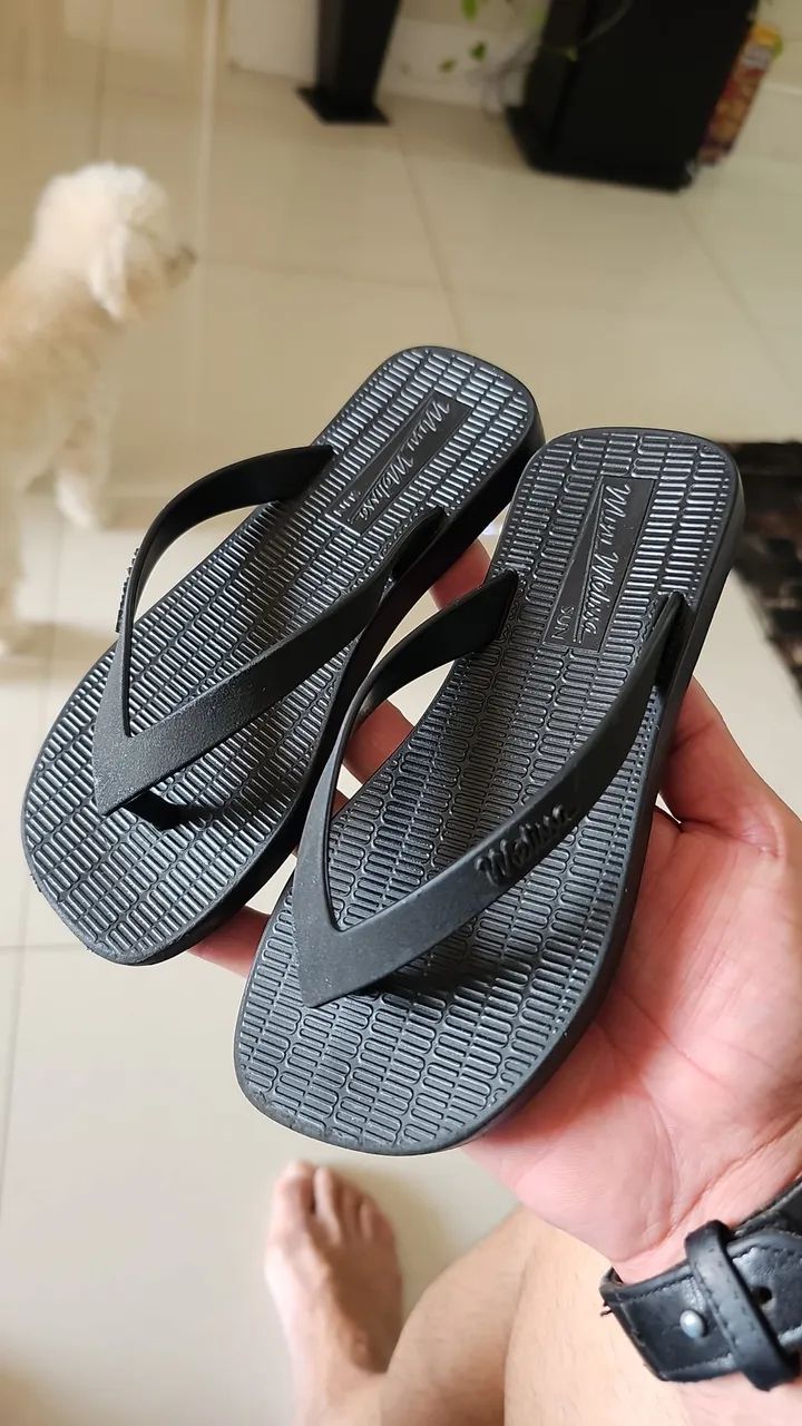 Chinelo Melissa preto 28