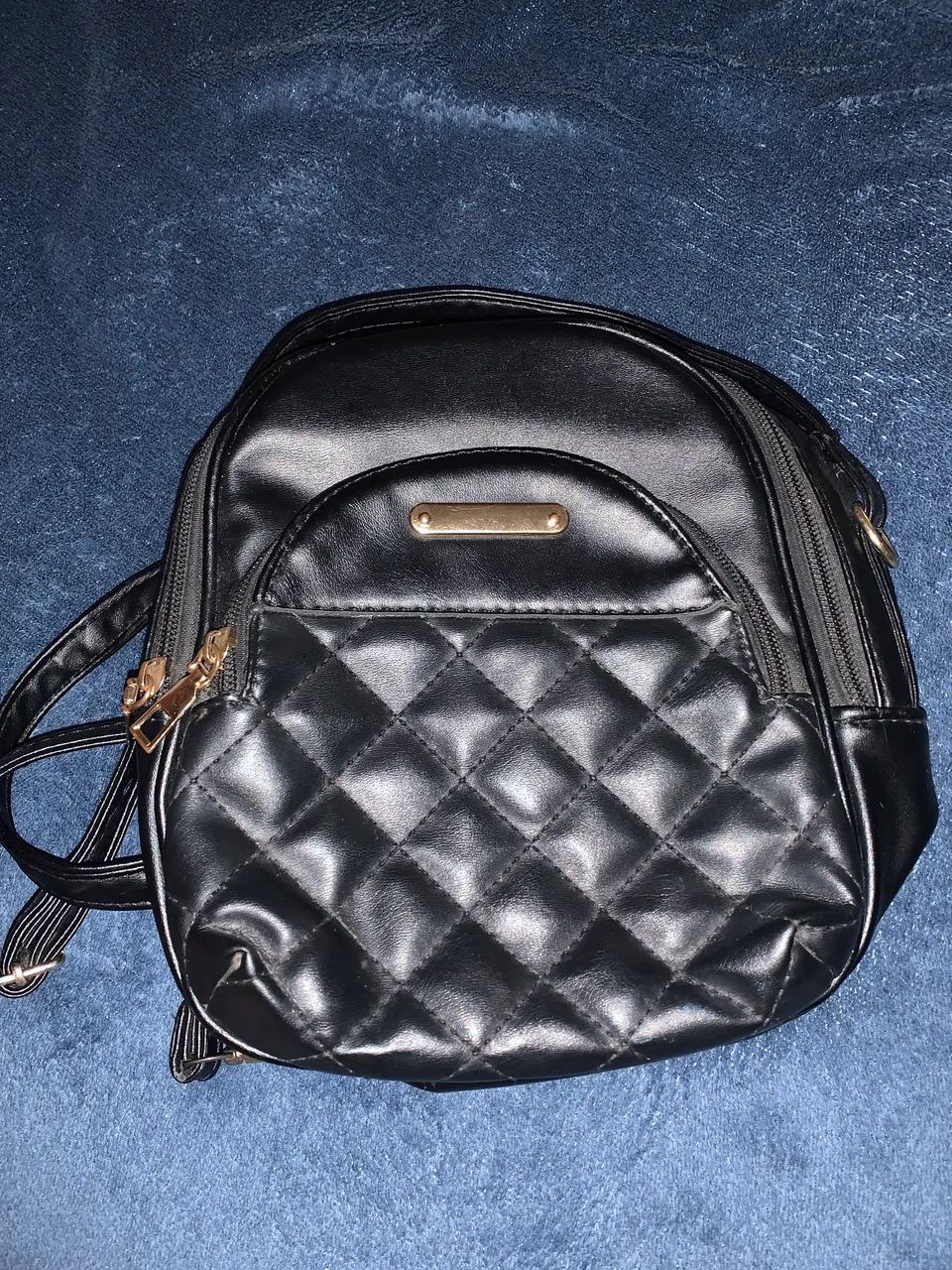 Bolsa mochila feminina preta 