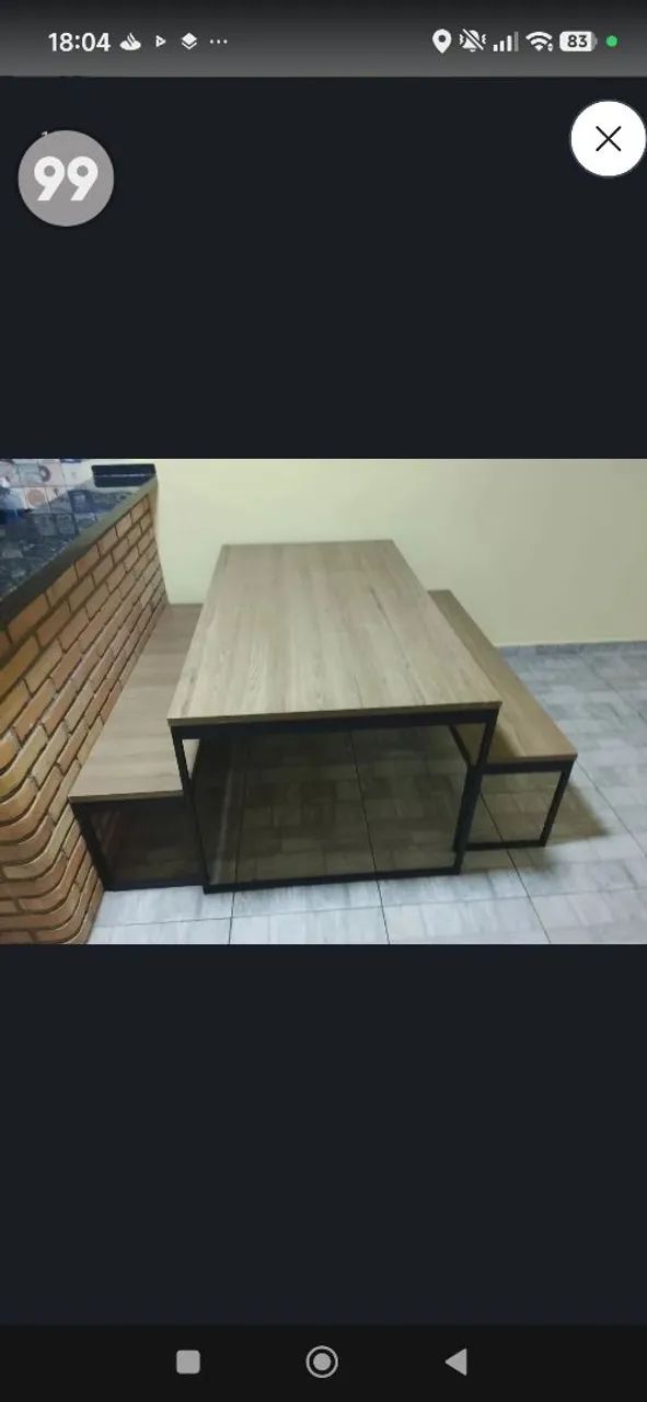 Mesa com cadeira tokstok  - Foto 3