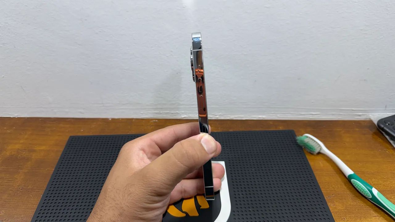 IPhone 14 Pro 128GB branco - semi novo  - Foto 2