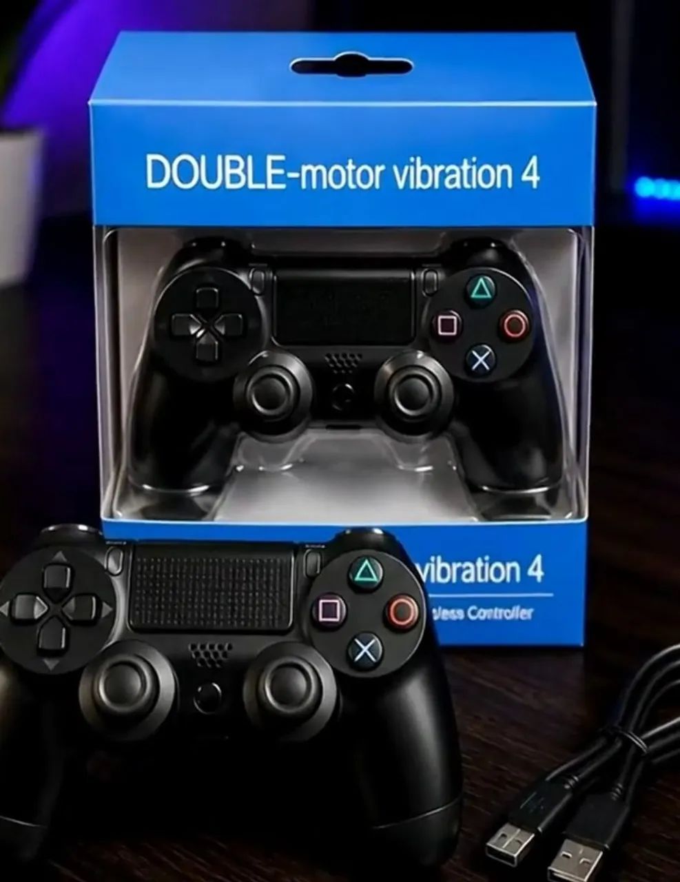 2 controles de ps4 - Foto 2
