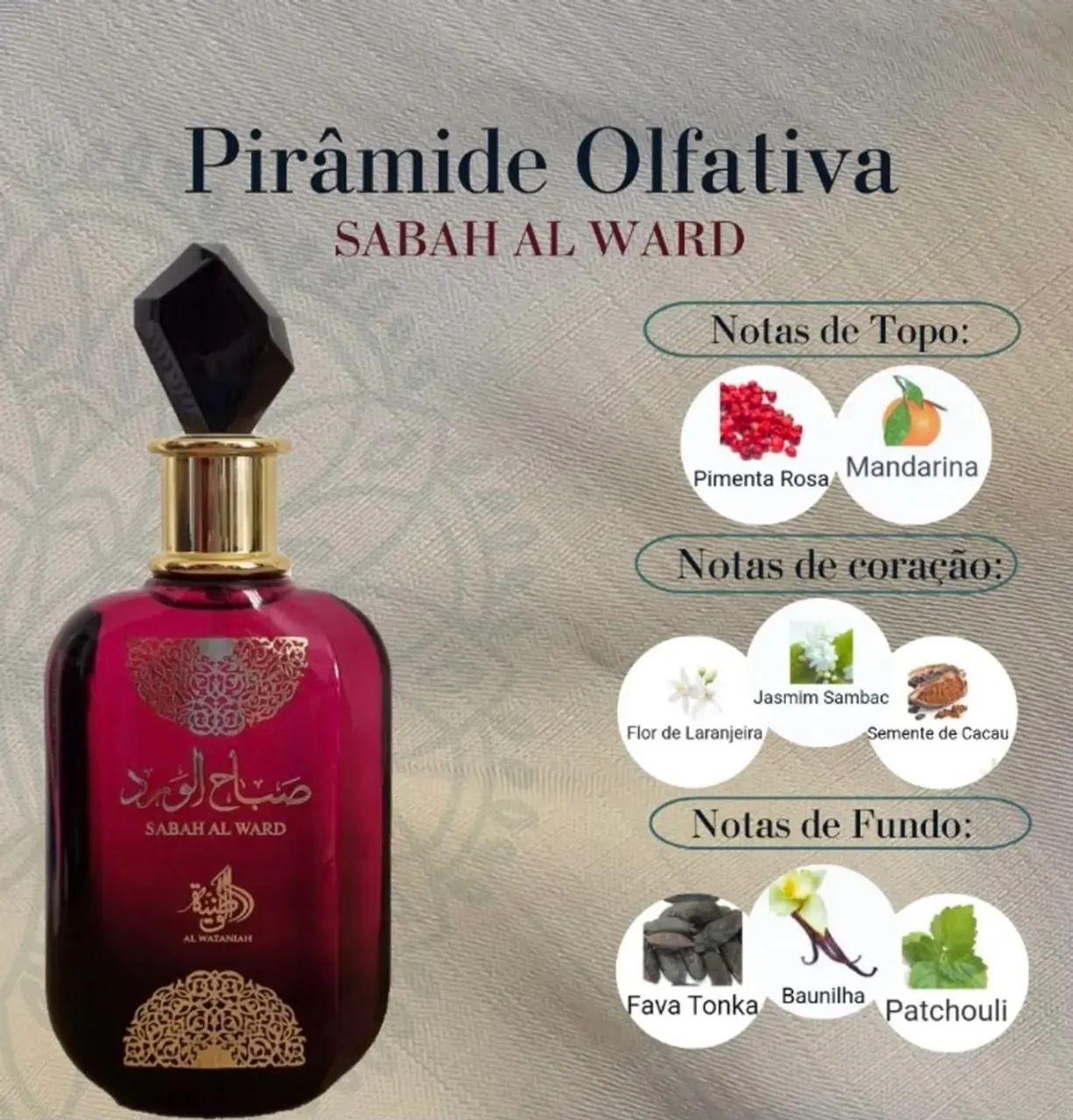 Perfume arabe feminino ORIGINAL!!! SABAH - Foto 4