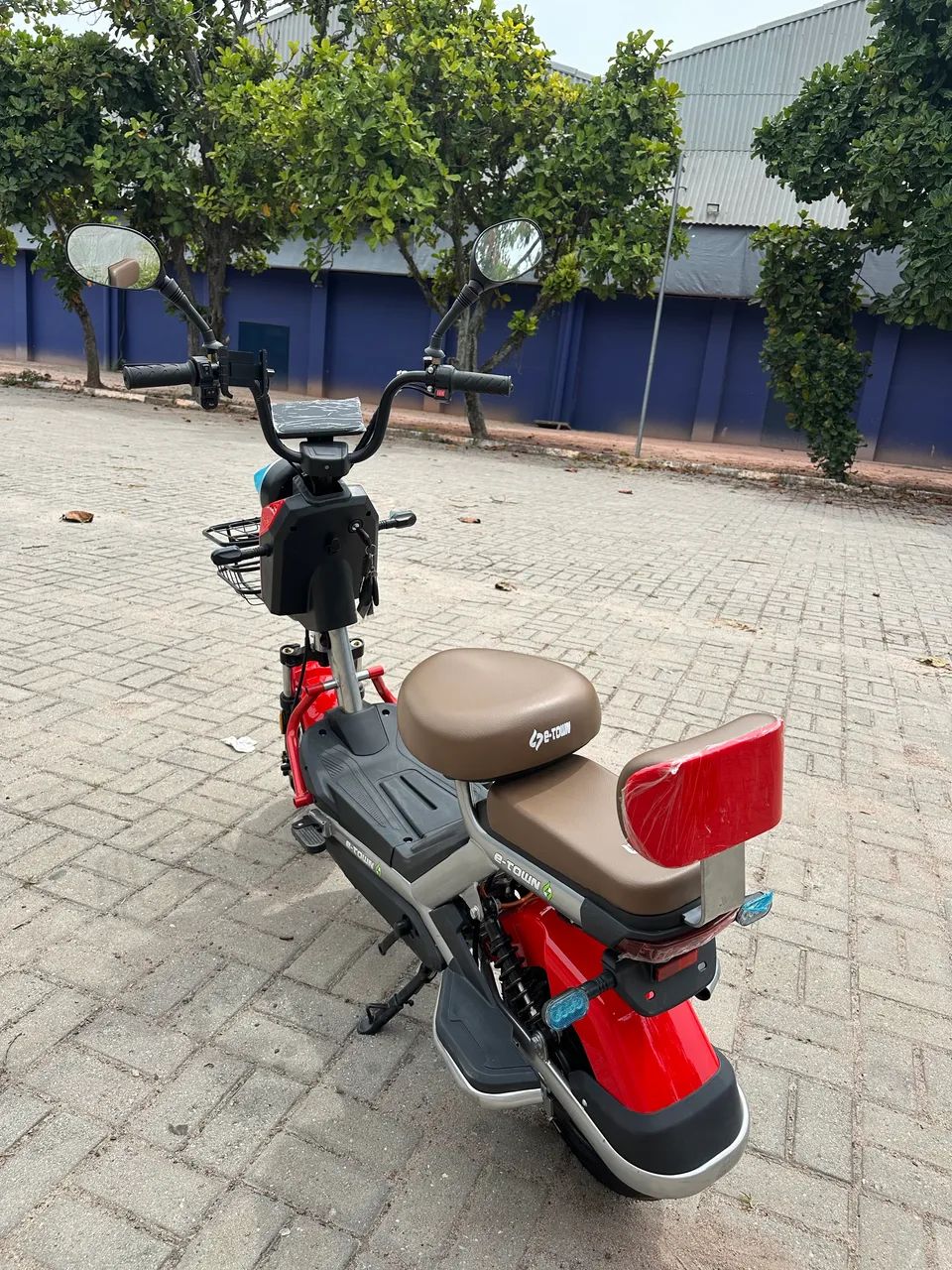 Scooter Elétrica Explorer vermelha 1000w - Foto 4