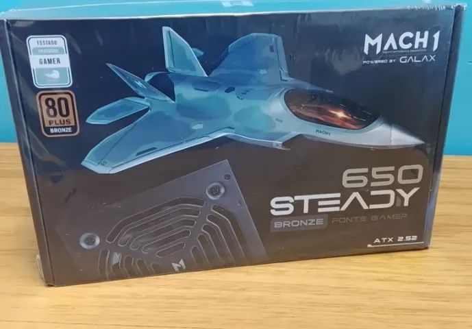 Fonte 650W 80Plus Mach1