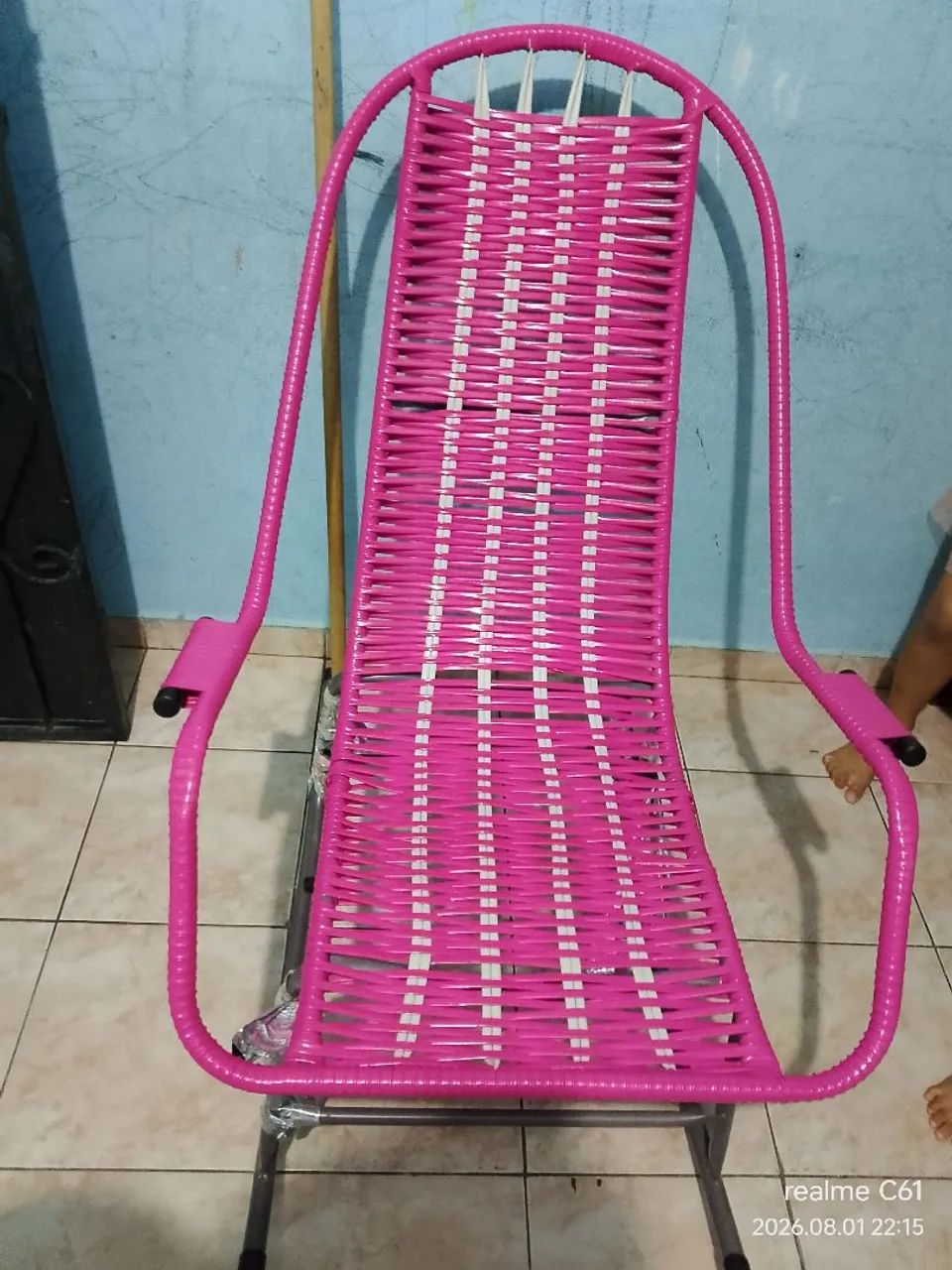 Vendo cadeira de embalo nova 