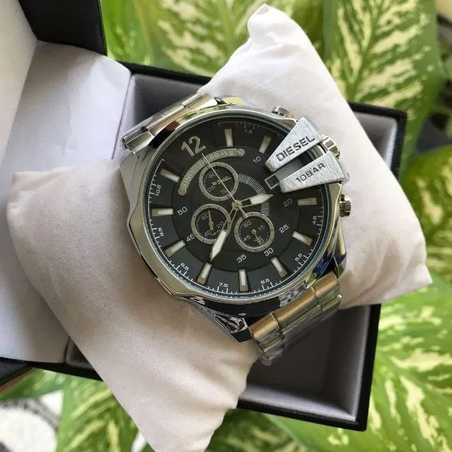 RELÓGIO DIESEL MEGA CHIEF - FUNCIONAL - Foto 4