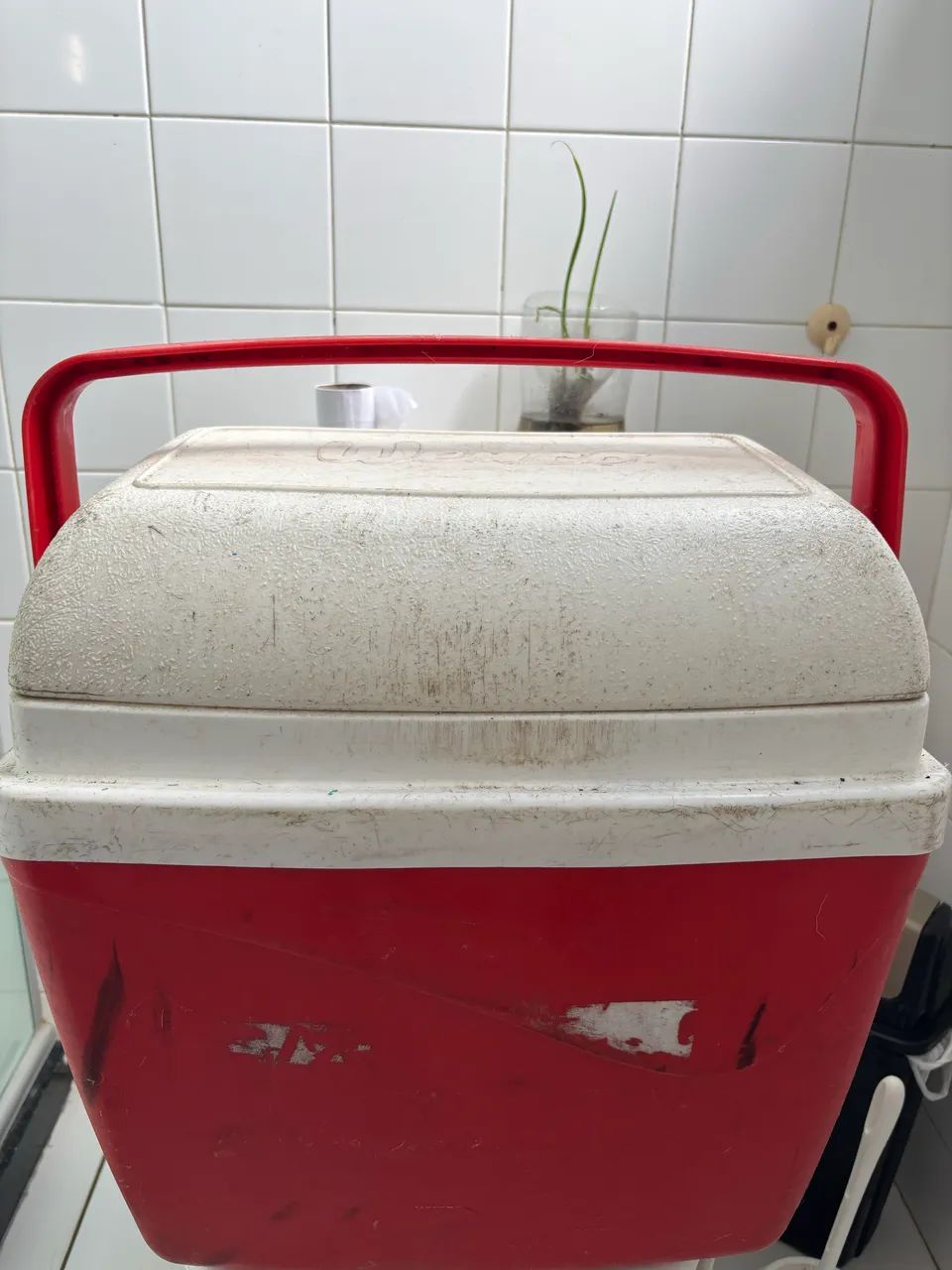 Cooler térmico vermelho - Foto 2