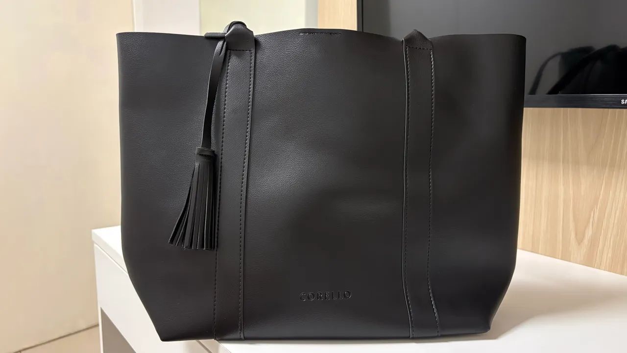 Bolsa tote Corello - preta 