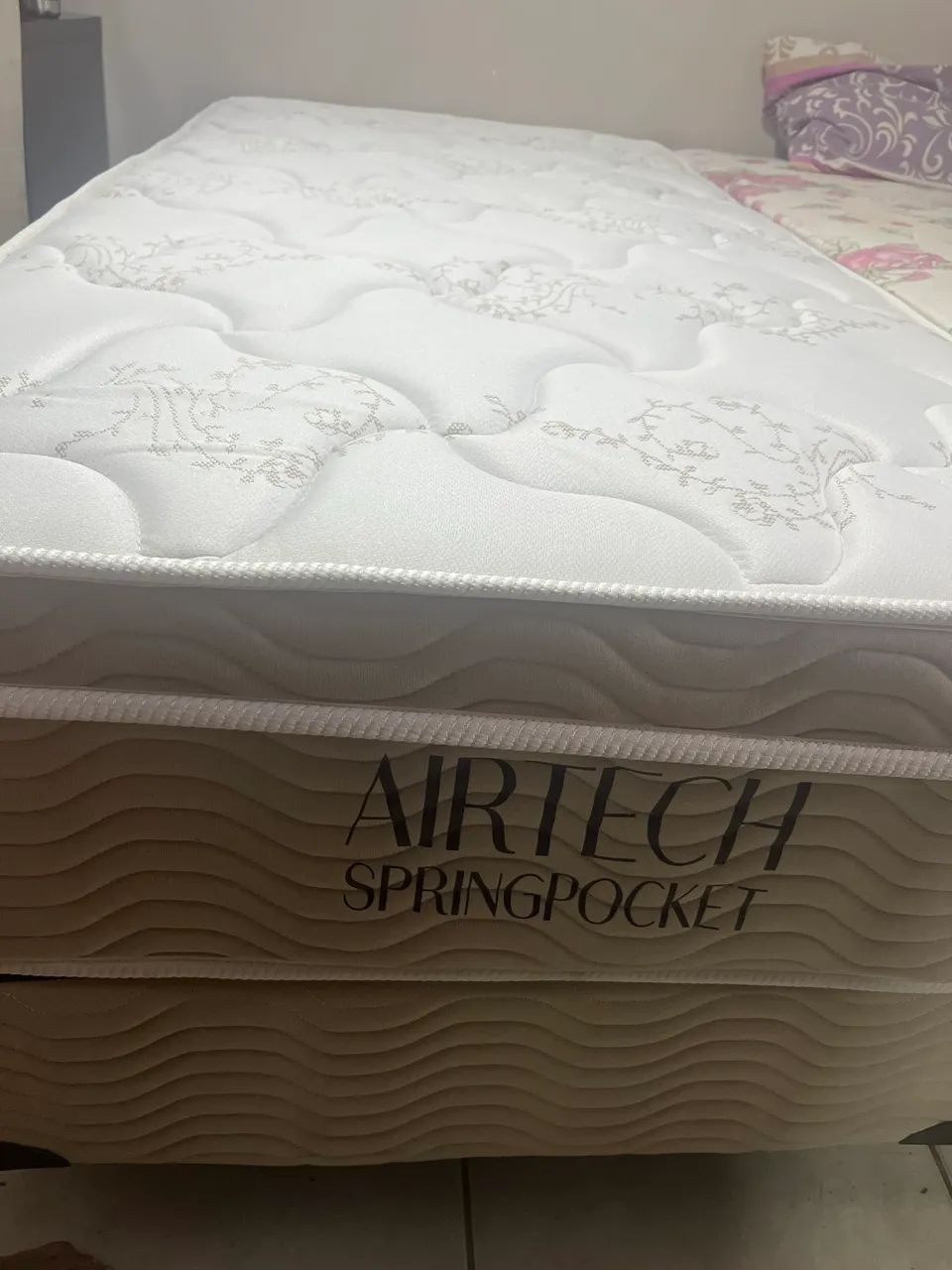 Cama box solteiro ortobom