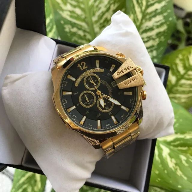 RELÓGIO DIESEL MEGA CHIEF - FUNCIONAL - Foto 3