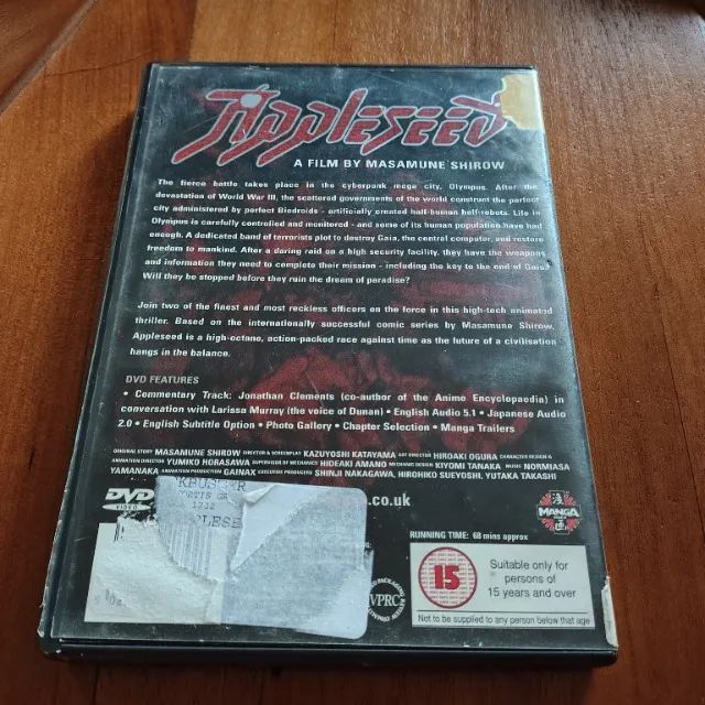 DVD Appleseed Original, Raro - Foto 3