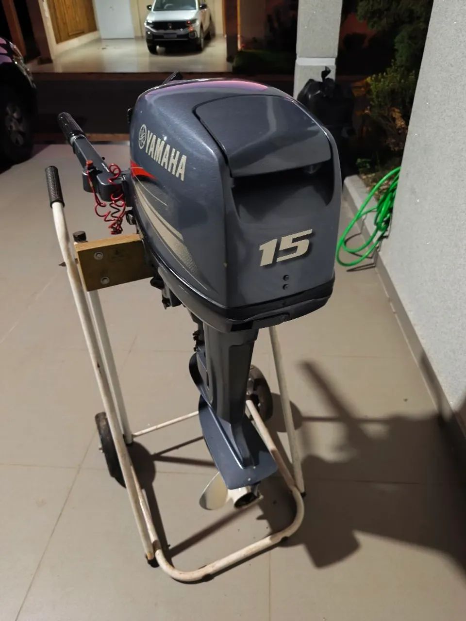 Motor de popa 15hp Yamaha 2013 - Foto 4