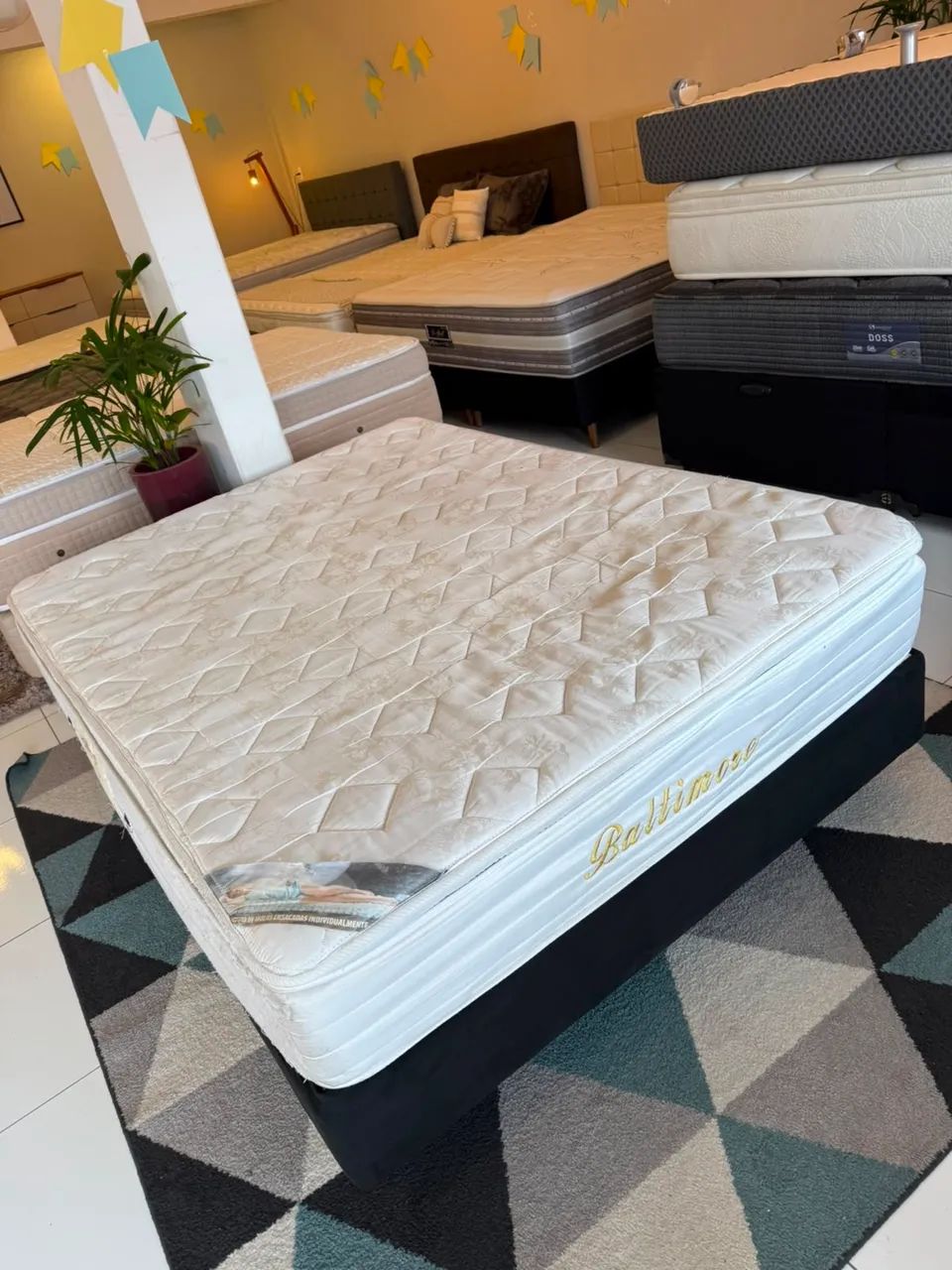 Cama box Casal HERVAL USADA TOP - ENTREGAMOS  - Foto 3