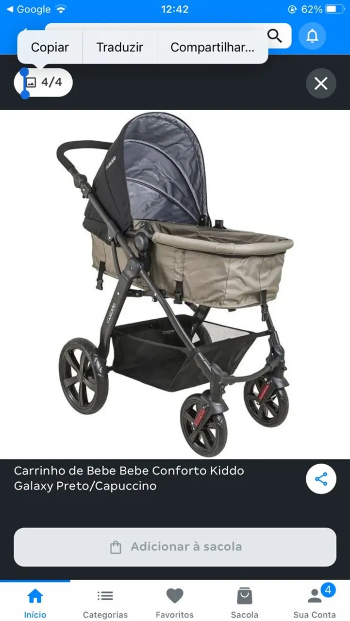 Carrinho kiddo - Foto 2