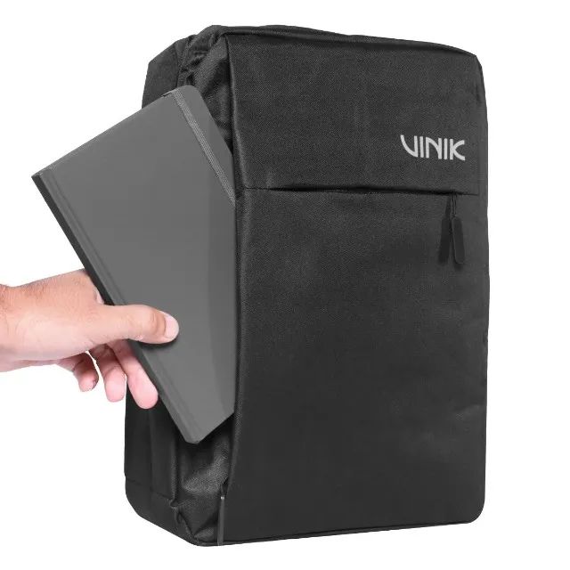  Mochila para Notebook Vinik Slim, Preta, 15.6" - WZetta - Foto 5
