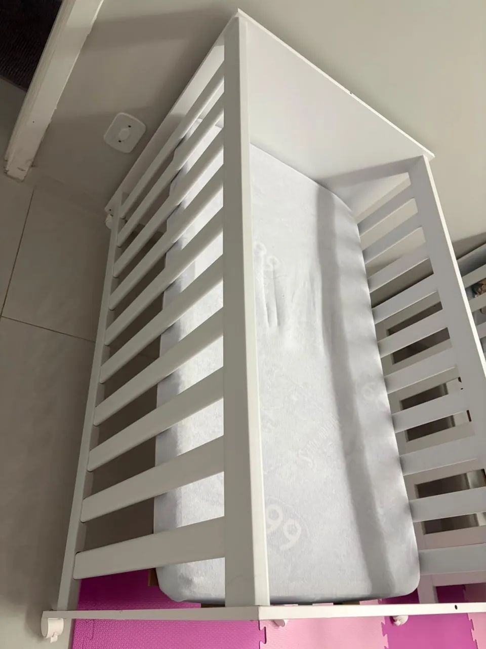 Berço 3 em 1 com colchão 