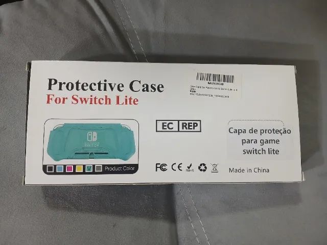 switch lite capa protetora ergonomica grip case confortável - Foto 2