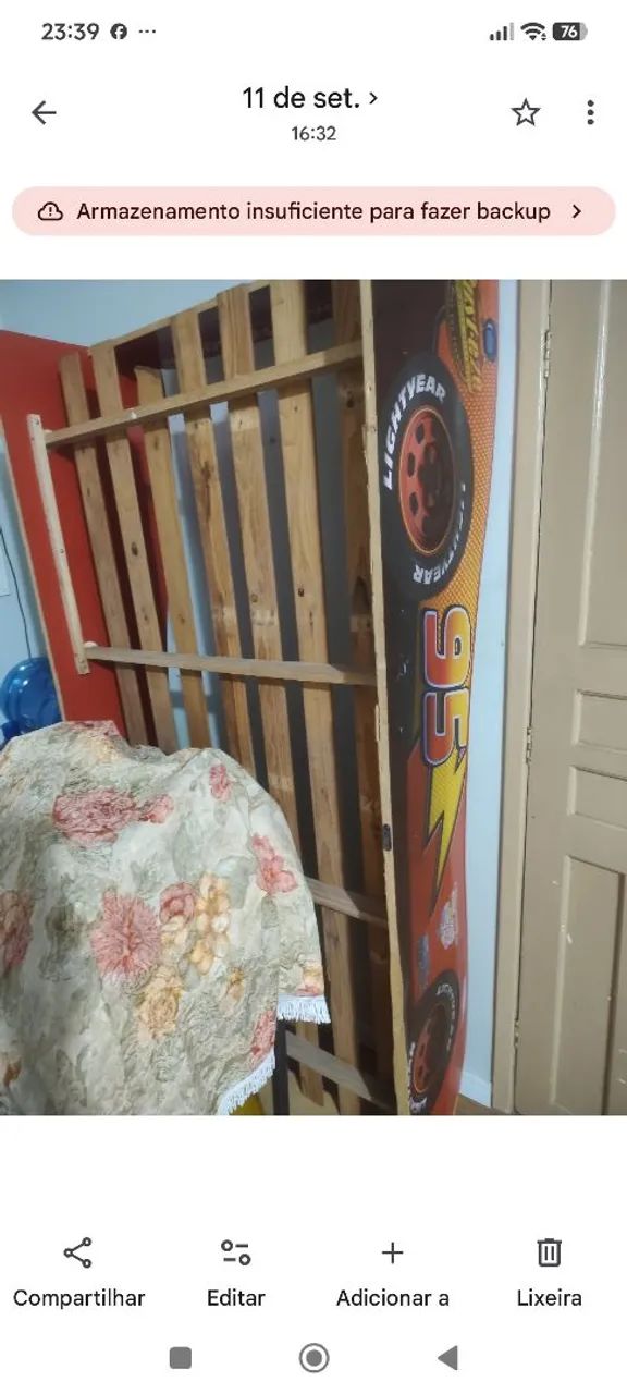 Cama de solteiro 