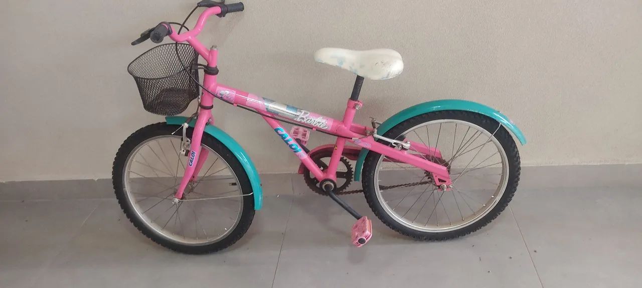 Bicicleta Caloi Barbie Aro 20 - Foto 3
