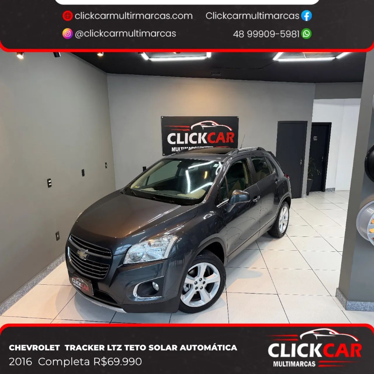 Chevrolet Tracker LTZ 1.8 16V Flex 4X2 Aut. 2016