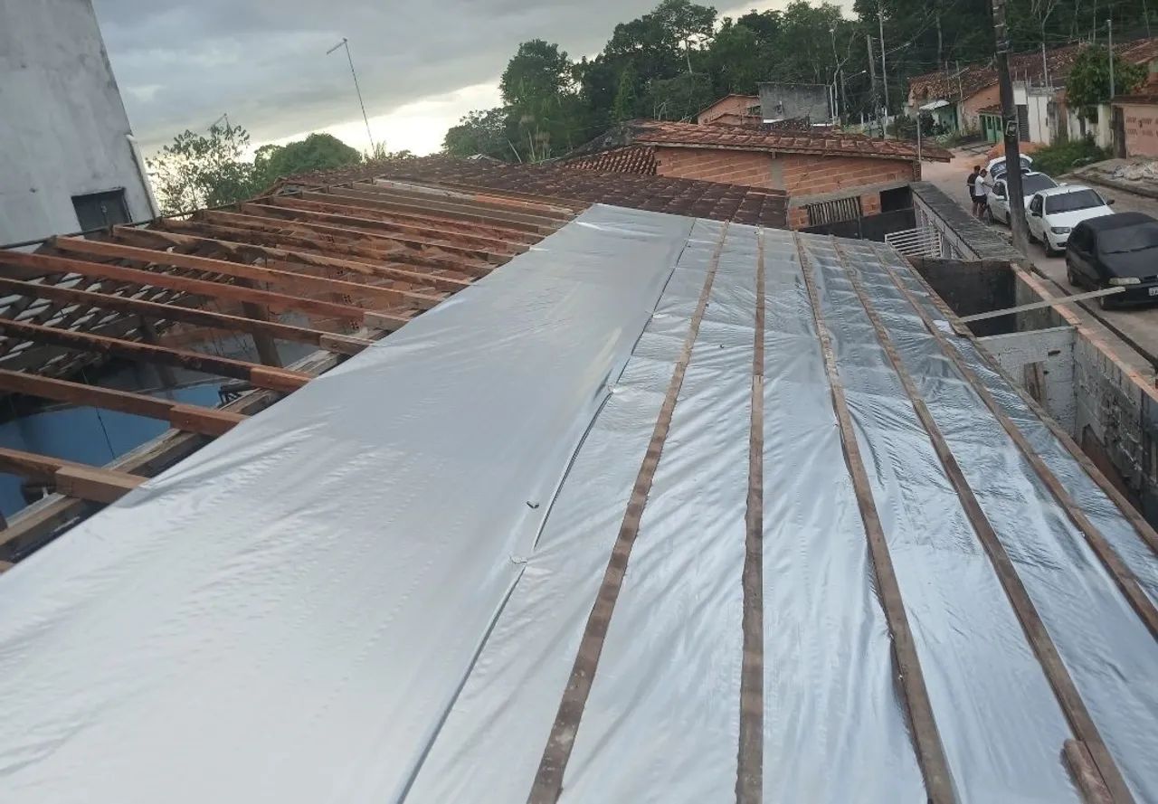 Instalação de manta térmica/telhadista 