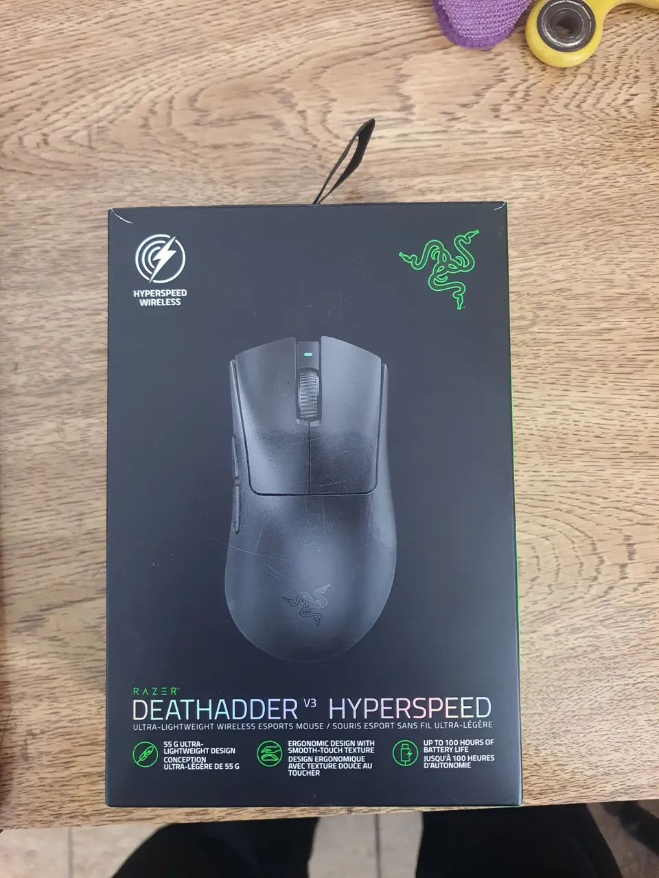 Mouse razer deathadder V3 hyperspeed (troco por algo do meu interesse) - Foto 2