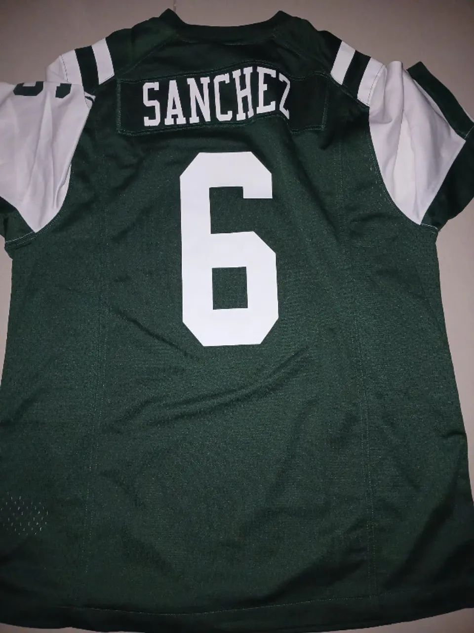 Camisa New York Jets Mark Sanchez Original - Nike On-Field M - Foto 2