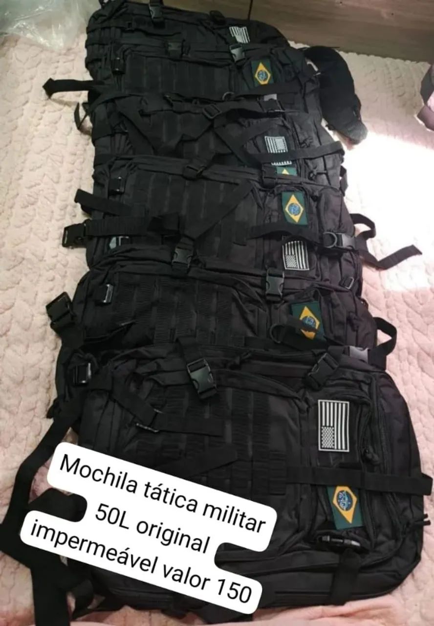 Mochila tática impermeável - Foto 5