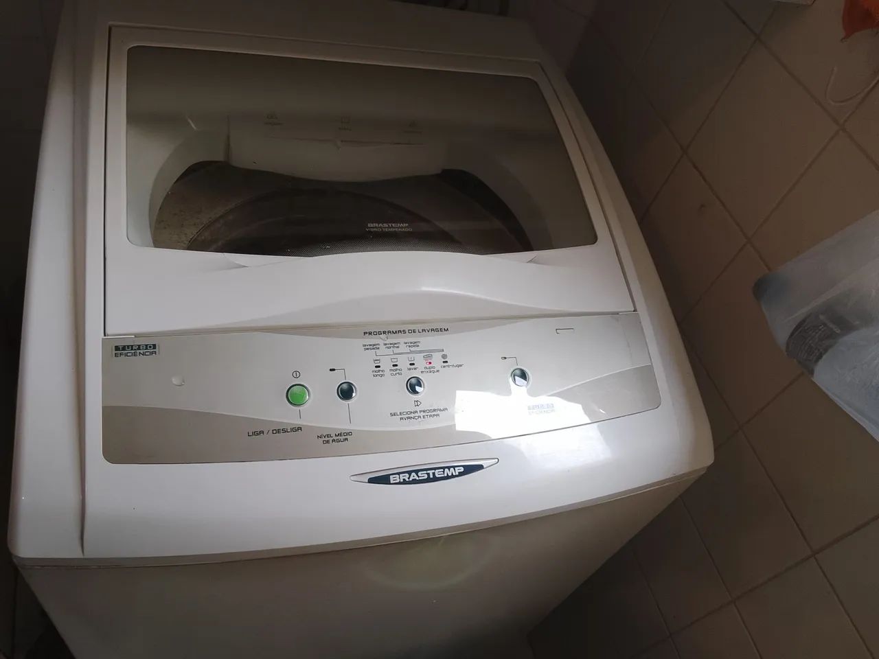 Lavadora Brastemp Turbo eficiência 8kg