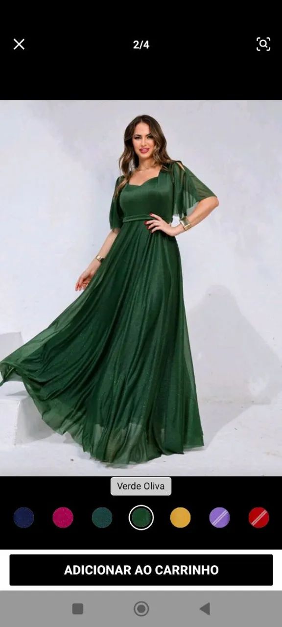 Vestido de festa (Plus Size) - Foto 4