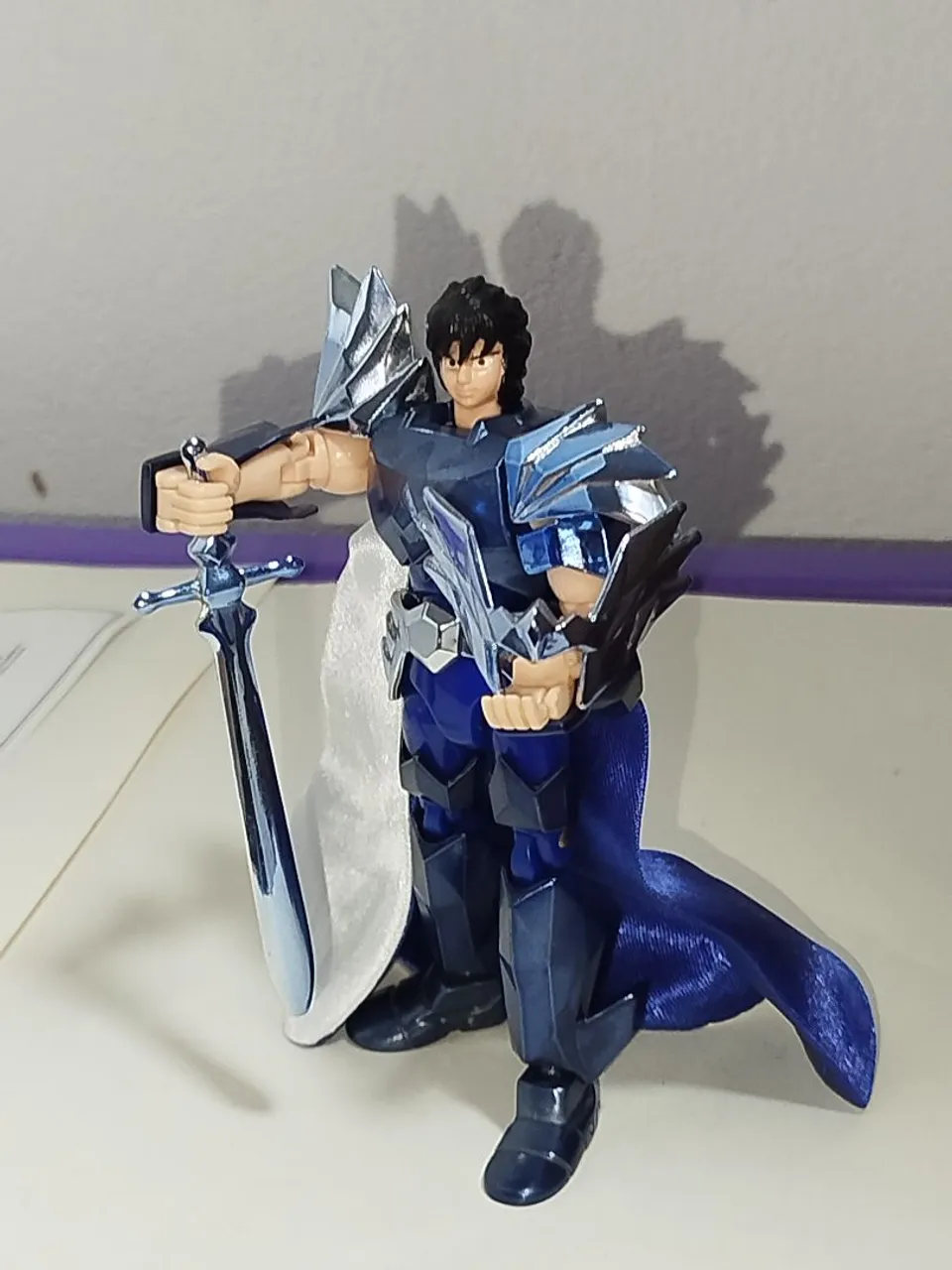 Seiya com armadura de Odin - Diecast impecável - Hobbies e